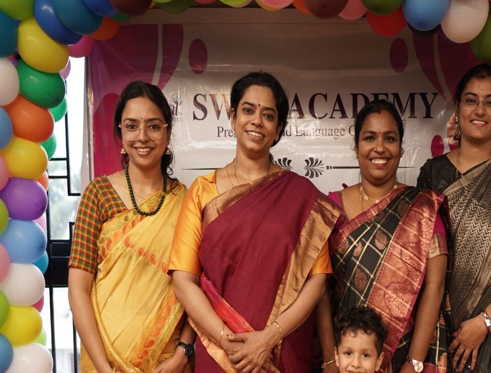 SWRL Academy child and teacher moment